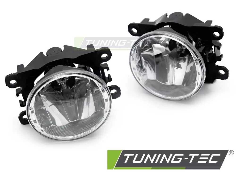 FOG LIGHTS CLEAR fits RENAULT CLIO 12-19 / CAPTUR / KANGOO / FLUENCE / MEGANE / TRA