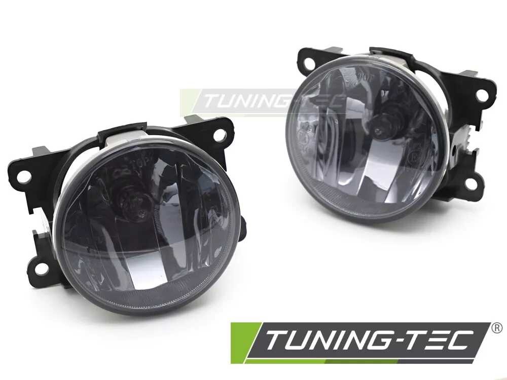 FOG LIGHTS SMOKE fits PEUGEOT 207 09-12 / 208 12-15 CITROEN C3 PICASSO / C4 CACTUS