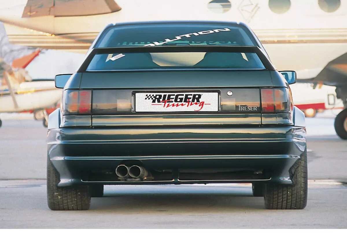 Rieger Tuning Rieger zadní nárazník pro Audi 80 89 sedan, GFK (laminát)