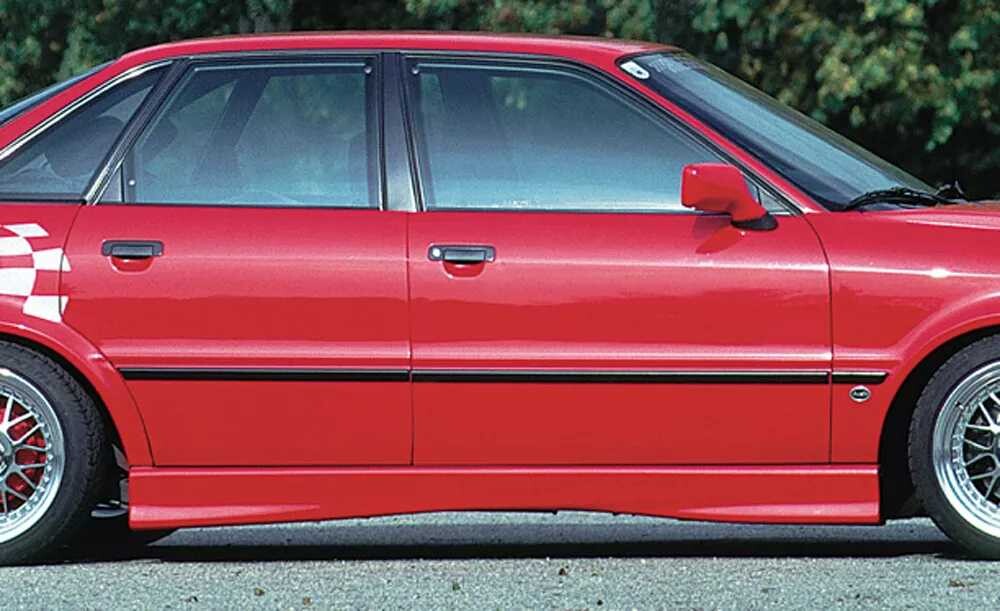 Rieger Tuning Rieger boční práh mont. strana pravá pro Audi 80 B4 avant, sedan, plast ABS bez povrchové úpravy