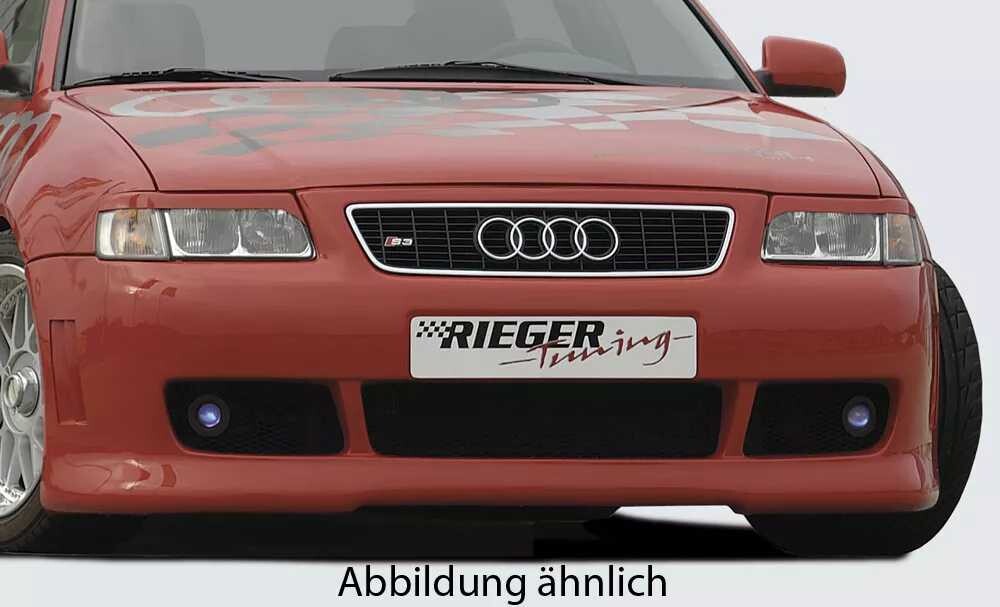 Rieger Tuning Rieger přední nárazník pro Audi A3 8L 3-dvéř., 5-dvéř., plast ABS bez povrchové úpravy, pro orig. masku S3, bez držáků originálních mlhových světel, pro vozy s ostřikovači světlometů