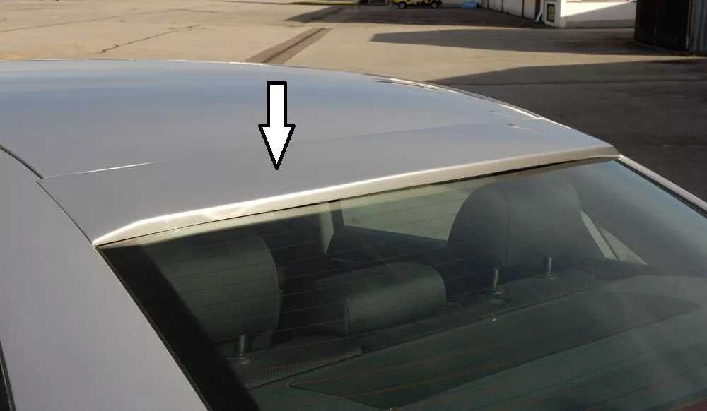 Rieger Tuning Rieger patka na zadní okno pro Audi A4 8E sedan po faceliftu, 11/00-10/04, 11/04-, plast ABS bez povrchové úpravy