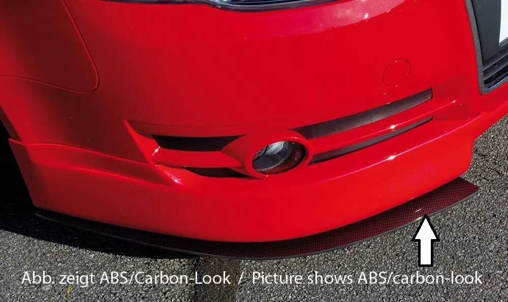 Rieger Tuning Rieger lipa pod přední nárazník Rieger pro Audi A4 8E, 8H avant, kabriolet, sedan po faceliftu, 01/06-, 11/04-, plast ABS bez povrchové úpravy