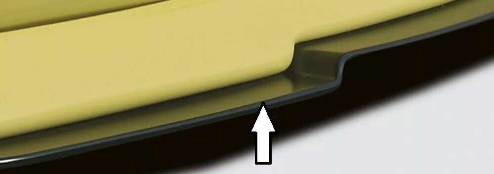 Rieger Tuning Rieger lipa pod přední nárazník Rieger pro Audi A4 B5 avant, sedan, 11/94-98, plast ABS bez povrchové úpravy