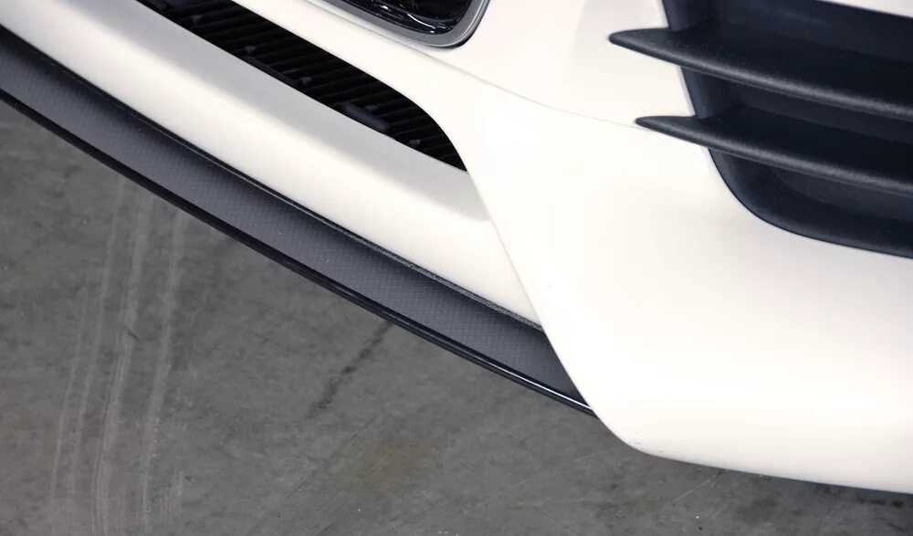 Rieger Tuning Rieger lipa pod přední nárazník Rieger pro Audi A4 S4 B8, B81 avant, sedan před faceliftem, 11/08-12/11, plast ABS s povrchovou úpravou Carbon-Look, pod přední spoiler Rieger obj. kód K 00055520