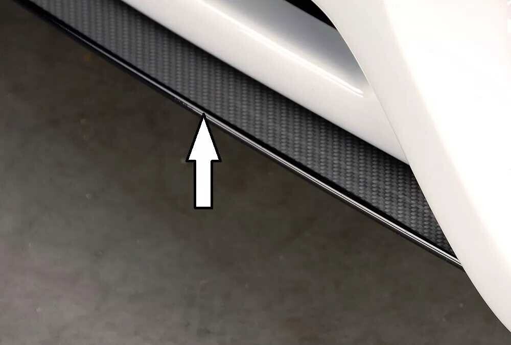 Rieger Tuning Rieger lipa pod přední nárazník Rieger pro Audi A5 S5 B8, B81 kabriolet, kupé, Sportback před faceliftem, 06/07-07/11, plast ABS s povrchovou úpravou Carbon-Look, pod přední spoiler Rieger obj. kód K 00055401/06