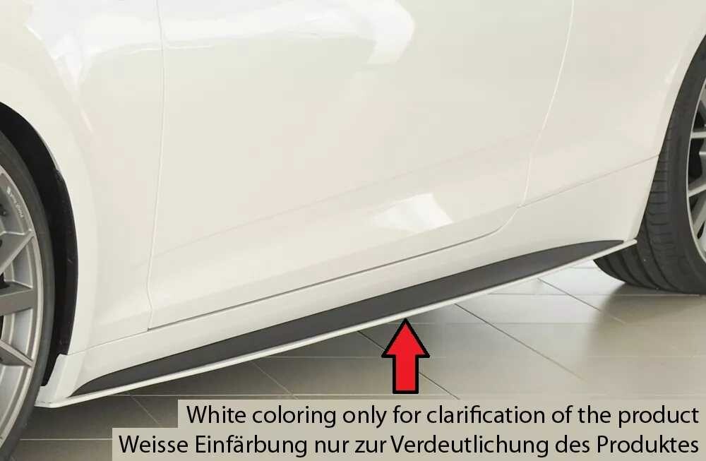 Rieger Tuning Rieger spoiler pod boční práh mont. strana levá pro Audi A5 S5 B9, F5 kabriolet, kupé před faceliftem, r.v. 11/16-12/19, plast ABS bez povrchové úpravy