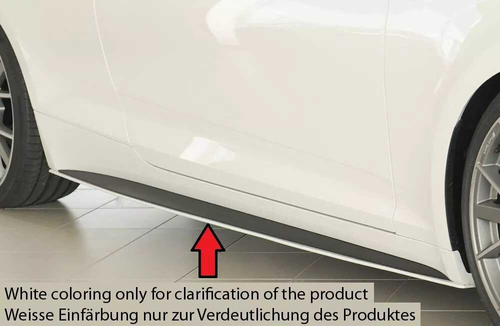 Rieger Tuning Rieger spoiler pod boční práh mont. strana pravá pro Audi A5 S5 B9, F5 kabriolet, kupé před faceliftem, r.v. 11/16-12/19, plast ABS bez povrchové úpravy