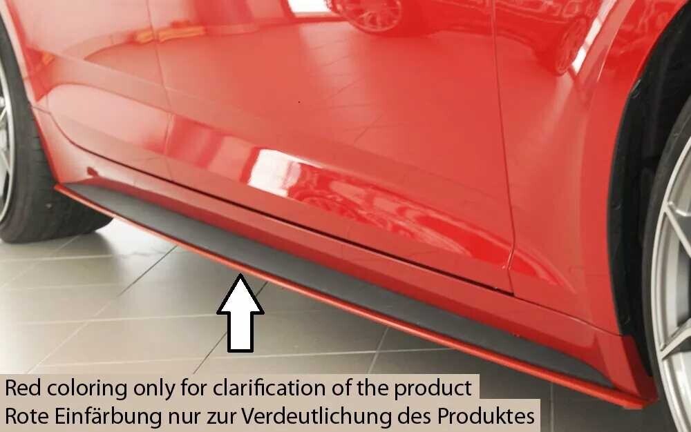 Rieger Tuning Rieger spoiler pod boční práh mont. strana pravá pro Audi A5 S5 B9, F5 Sportback před faceliftem, r.v. 11/16-12/19, plast ABS bez povrchové úpravy