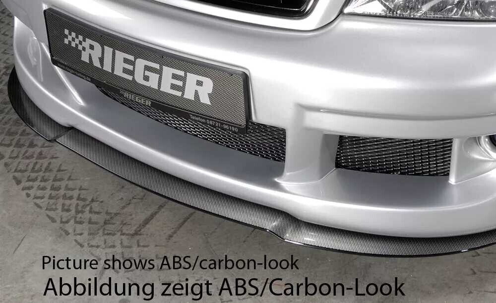 Rieger Tuning Rieger lipa pod přední nárazník Rieger pro Audi A6 4B avant, sedan vč. faceliftu, 01/97-06/01, 07/01-, plast ABS bez povrchové úpravy