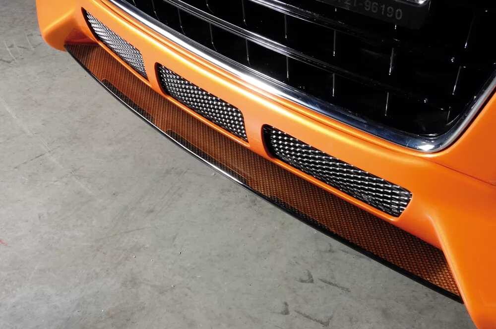 Rieger Tuning Rieger lipa pod přední nárazník Rieger pro Audi TT 8J kupé, roadster před faceliftem, 09/06-06/10, plast ABS s povrchovou úpravou Carbon-Look