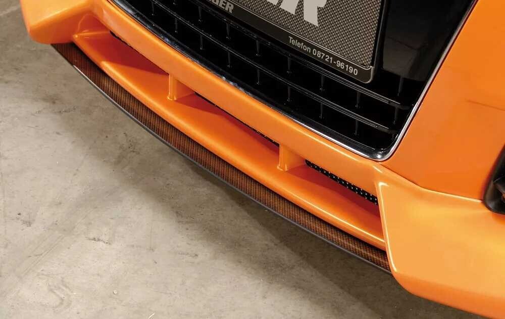 Rieger Tuning Rieger lipa pod přední nárazník Rieger pro Audi TT 8J kupé, roadster vč. faceliftu, 07/10-, 09/06-06/10, plast ABS s povrchovou úpravou Carbon-Look