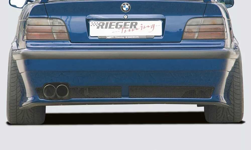 Rieger Tuning Rieger zadní nárazník pro BMW řada 3 E36 kabriolet, kupé, sedan, touring, plast ABS bez povrchové úpravy