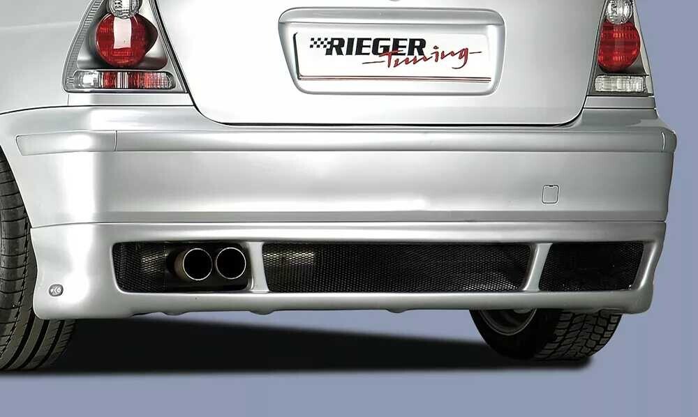 Rieger Tuning Rieger spoiler pod zadní nárazník pro BMW řada 3 E46 compact po faceliftu r.v. 02/02-, plast ABS bez povrchové úpravy