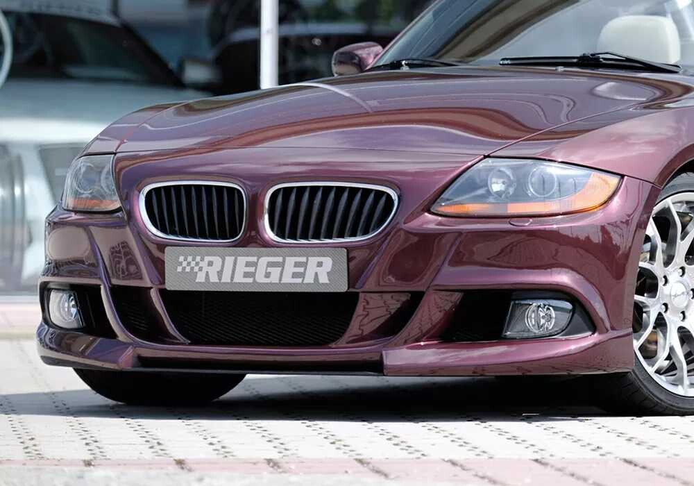 Rieger Tuning Rieger přední nárazník pro BMW Z4 E85 roadster před faceliftem, plast ABS bez povrchové úpravy