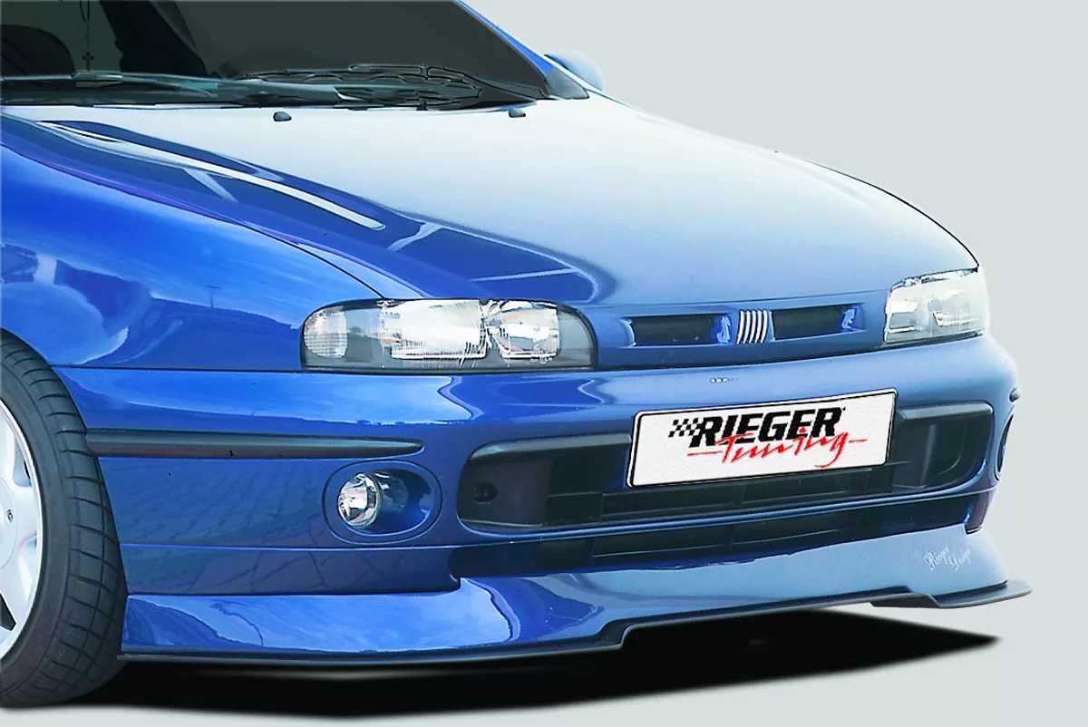 Rieger Tuning Rieger lipa pod přední nárazník pro Fiat Bravo , plast ABS bez povrchové úpravy