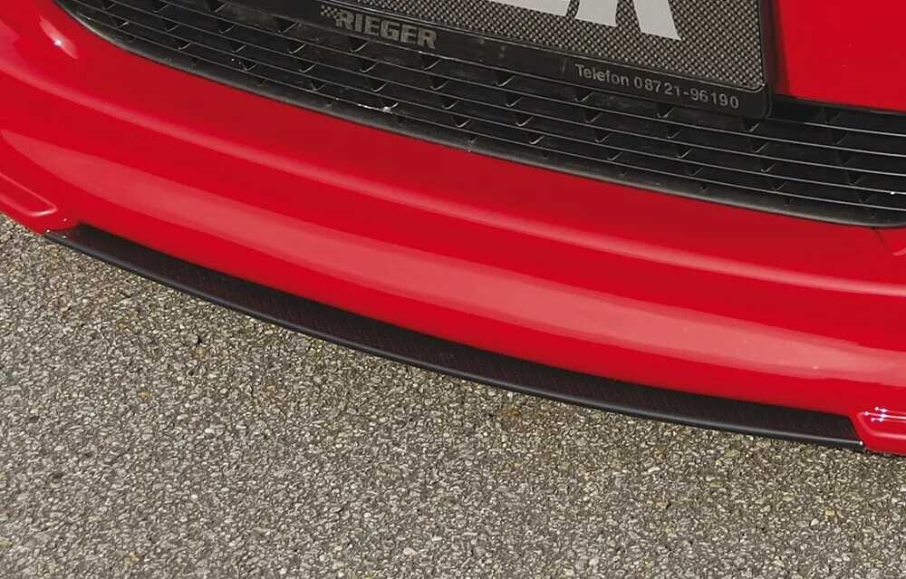 Rieger Tuning Rieger lipa pod přední nárazník Rieger pro Fiat Grande Punto 199 3-dvéř., 5-dvéř., 10/05-, plast ABS s povrchovou úpravou Carbon-Look