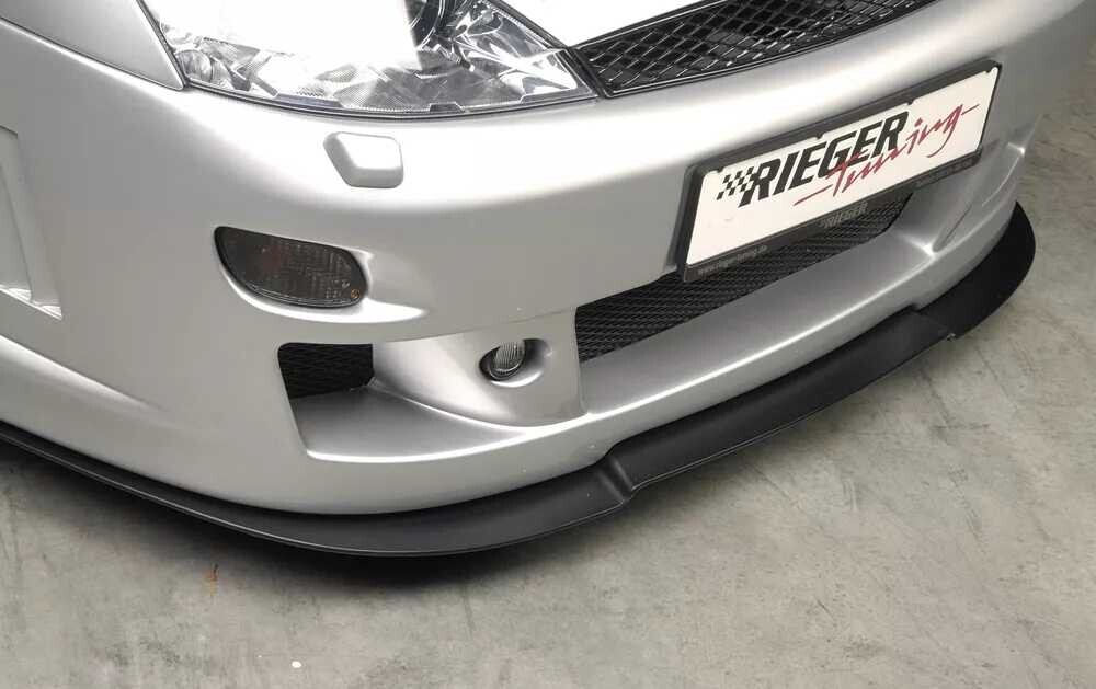 Rieger Tuning Rieger lipa pod přední nárazník Rieger pro Ford Focus 1 3-dvéř., 5-dvéř., 11/01-, 98-10/01, plast ABS bez povrchové úpravy