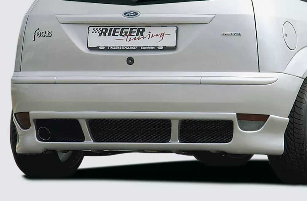 Rieger Tuning Rieger spoiler pod zadní nárazník pro Ford Focus 1 3-dvéř. r.v. 11/01-, 98-10/01, plast ABS bez povrchové úpravy