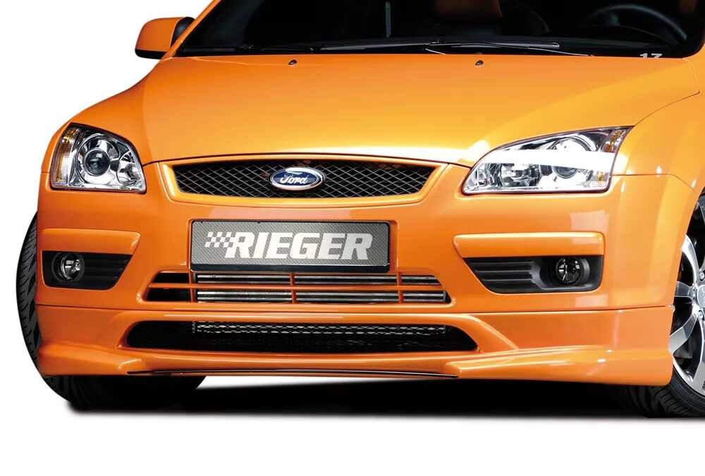 Rieger Tuning Rieger spoiler pod přední nárazník pro Ford Focus 2 3-dvéř., 5-dvéř. před faceliftem, r.v. 07/04-01/08, plast ABS bez povrchové úpravy
