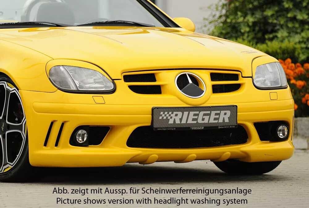 Rieger Tuning Rieger přední nárazník pro Mercedes SLK R170, plast ABS bez povrchové úpravy
