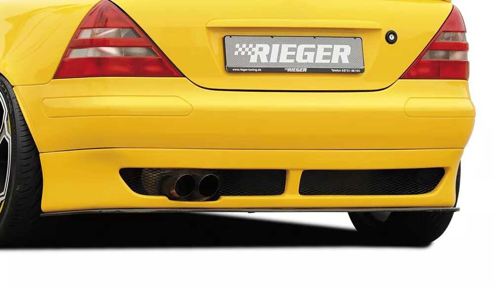 Rieger Tuning Rieger spoiler pod zadní nárazník pro Mercedes SLK R170 roadster r.v. 09/96-12/00, plast ABS bez povrchové úpravy, r.v. 09/1996-12/2000