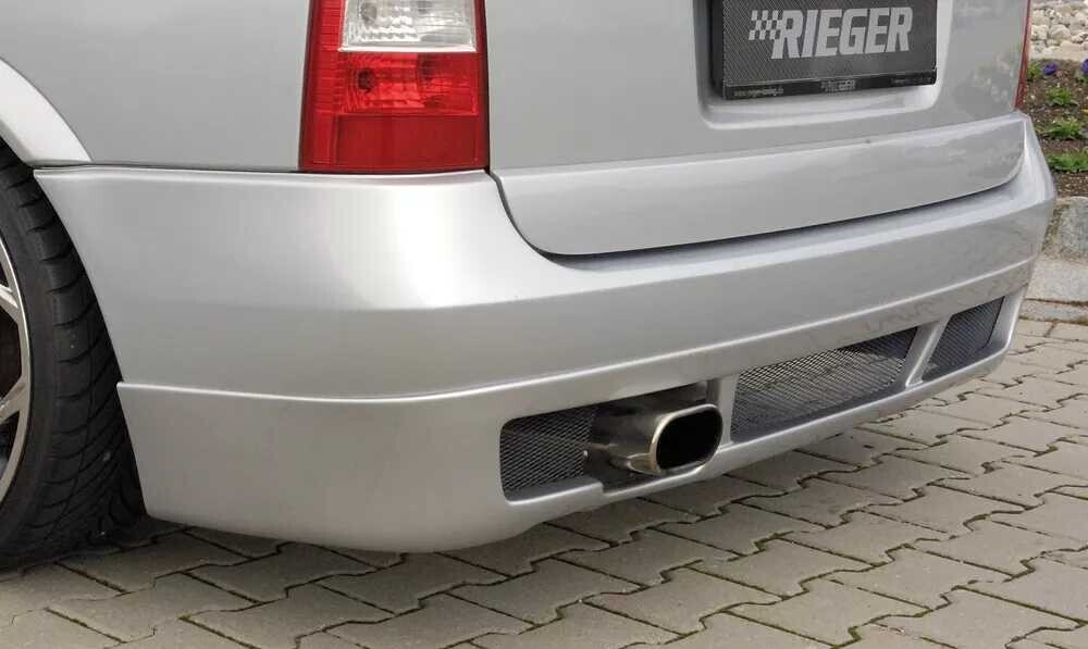 Rieger Tuning Rieger spoiler pod zadní nárazník pro Opel Astra G 5-dvéř., caravan, plast ABS bez povrchové úpravy