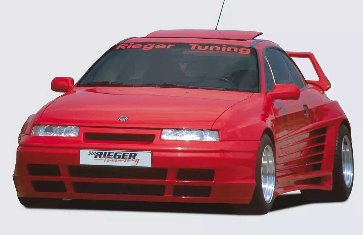 Rieger Tuning Rieger boční díl widebody III pro Opel Calibra A 3-dvéř., 03/90-, GFK (laminát), mont. strana levá