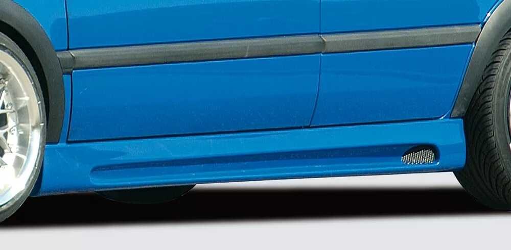 Rieger Tuning Rieger boční práh mont. strana pravá pro Volkswagen Cordoba 6K, plast ABS bez povrchové úpravy, s prolisem a výřezem