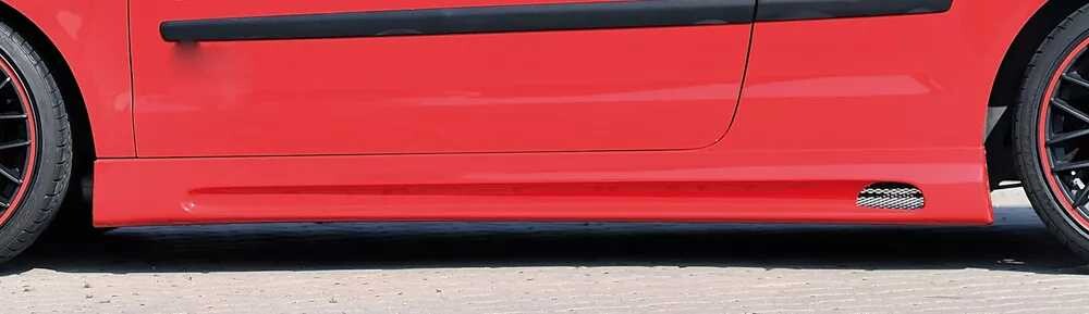 Rieger Tuning Rieger boční práh mont. strana pravá pro Volkswagen Corrado 53I kupé, r.v. 88-95, plast ABS bez povrchové úpravy, s prolisem