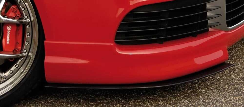 Rieger Tuning Rieger lipa pod přední nárazník Rieger pro Volkswagen Golf 5 1K R32, plast ABS bez povrchové úpravy, 2-dílná