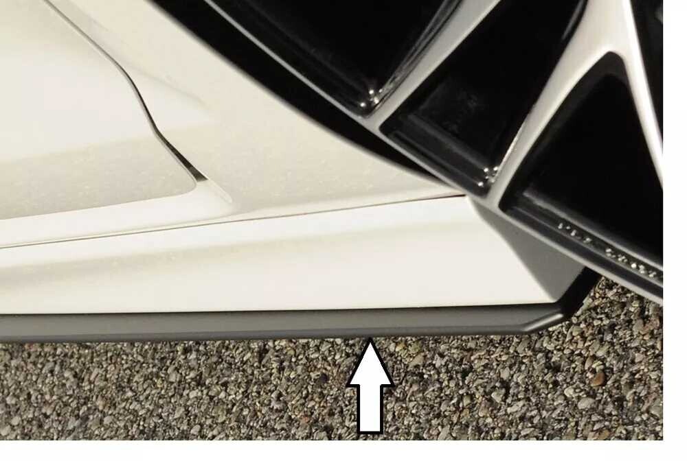 Rieger Tuning Rieger spoiler pod boční práh mont. strana pravá pro Volkswagen Golf 7 vč. GTD, R 3-dvéř., 5-dvéř. před faceliftem, r.v. 06/13-12/16, 10/12-12/16, 12/13-12/16, plast ABS bez povrchové úpravy