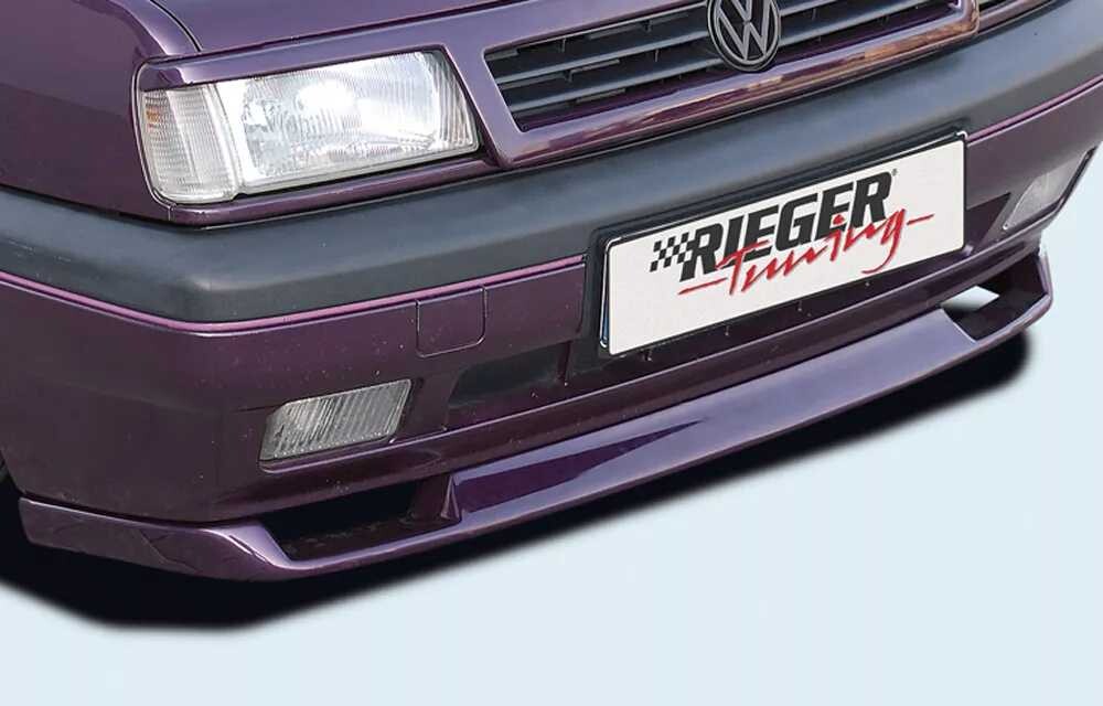 Rieger Tuning Rieger spoiler pod přední nárazník pro Volkswagen Polo 2/3 kupé, r.v. 75-94, plast ABS bez povrchové úpravy