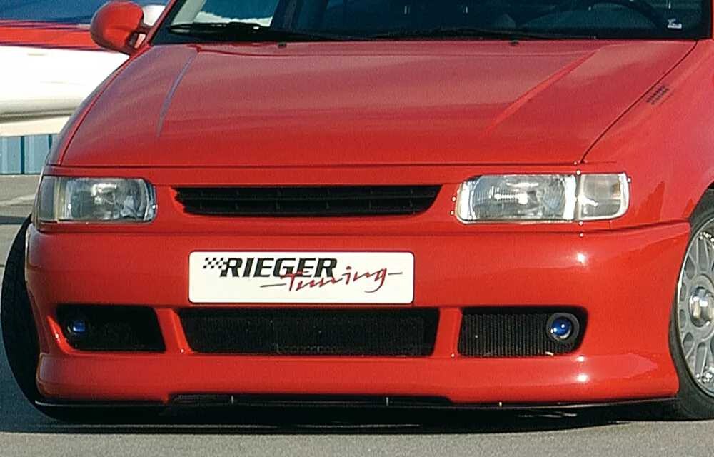 Rieger Tuning Rieger přední nárazník pro Volkswagen Polo 4 6N 3-dvéř., 5-dvéř., plast ABS bez povrchové úpravy