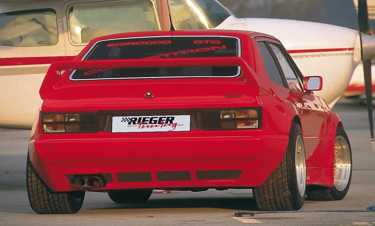 Rieger Tuning Rieger blatník widebody II pro Volkswagen Scirocco 1 kupé, 09/78-88, GFK (laminát), mont. strana pravá, GTO