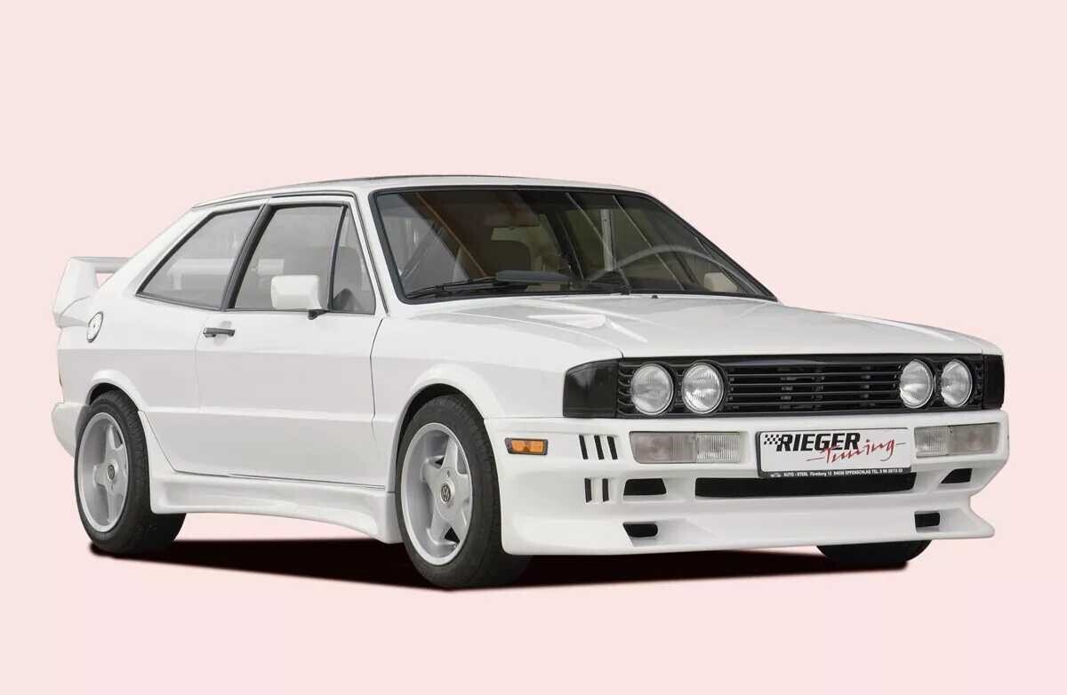 Rieger Tuning Rieger boční práh mont. strana pravá pro Volkswagen Scirocco 1 kupé, r.v. 09/78-88, GFK (laminát)