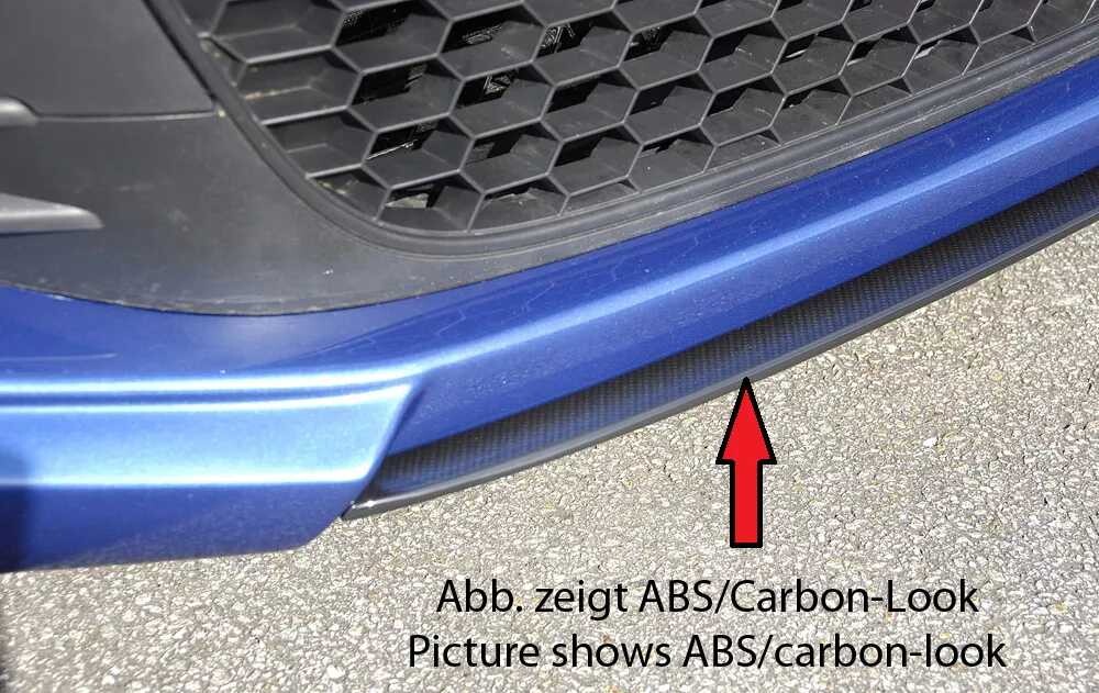 Rieger Tuning Rieger lipa pod přední nárazník Rieger pro Volkswagen Scirocco 3 13 2-dvéř. před faceliftem, 08/08-04/14, plast ABS bez povrchové úpravy, pod přední spoiler Rieger obj. kód K 00014100