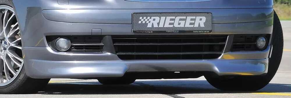 Rieger Tuning Rieger spoiler pod přední nárazník pro Volkswagen Touran 1T van před faceliftem, r.v. 03/03-10/06, plast ABS bez povrchové úpravy