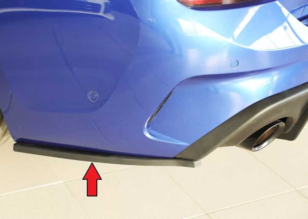 Rieger Tuning Rieger spoiler pod zadní nárazník na levé straně pro BMW řada 3 G20 sedan r.v. 03/19-, plast ABS bez povrchové úpravy