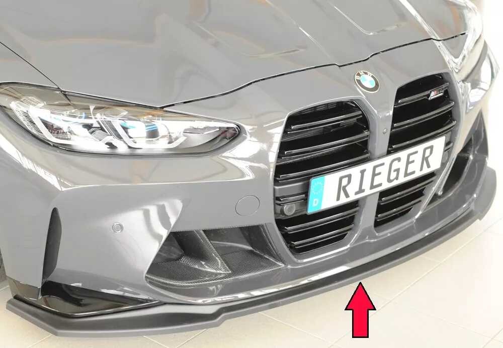 Rieger Tuning Rieger lipa pod přední nárazník pro BMW řada 3 G81 M3 touring, 07/22-, plast ABS bez povrchové úpravy