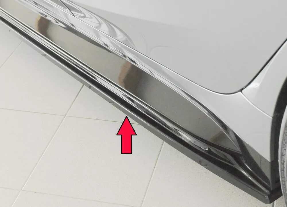 Rieger Tuning Rieger spoiler pod boční práh mont. strana levá pro BMW Řada 3 G80 M3 CS G34MKS sedan, 01/23-, plast ABS lakovaný do černé lesklé barvy