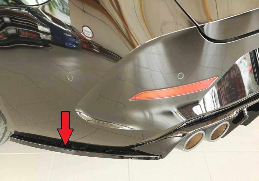 Rieger Tuning Rieger spoiler pod zadní nárazník na levé straně pro Seat Leon KL 5-dvéř. (ST/sportstourer) r.v. 09/20-, plast ABS lakovaný do černé lesklé barvy