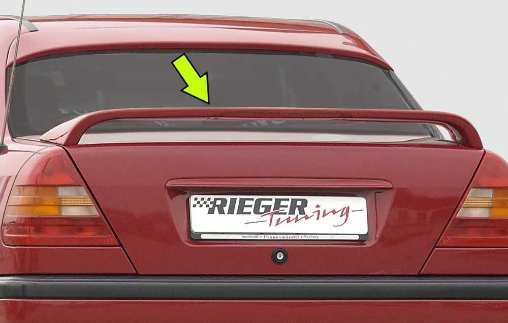 Rieger Tuning Rieger zadní křídlo pro Mercedes třída C W202 sedan, se třetím brzdovým světlem