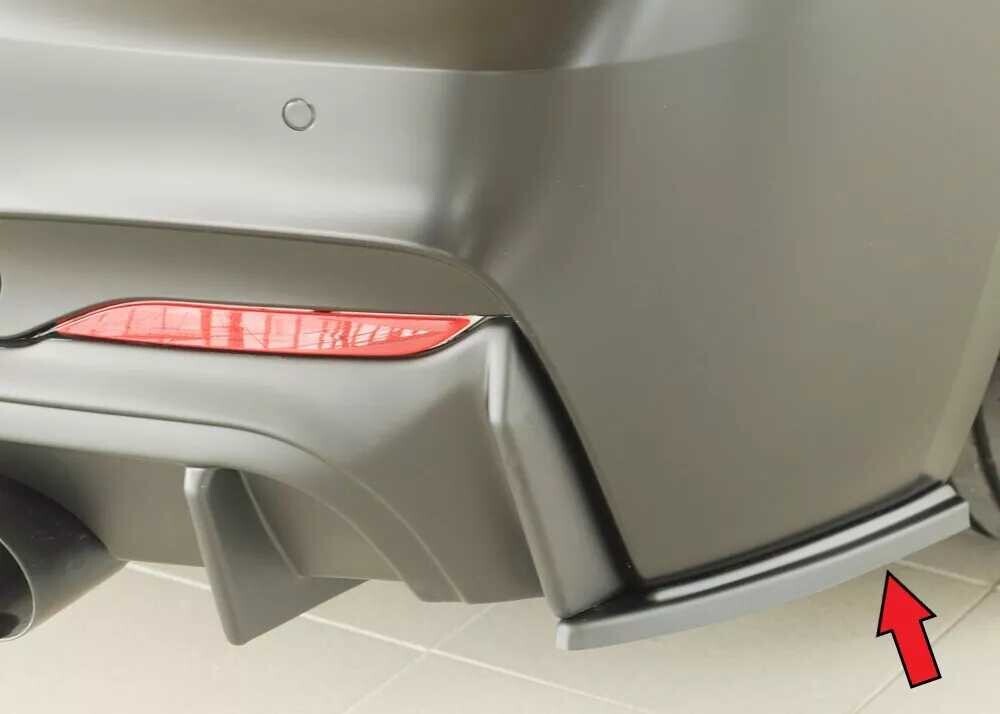 Rieger Tuning Rieger spoiler pod zadní nárazník na pravé straně pro BMW řada 2 F23 kabriolet r.v. 07/17-, plast ABS bez povrchové úpravy