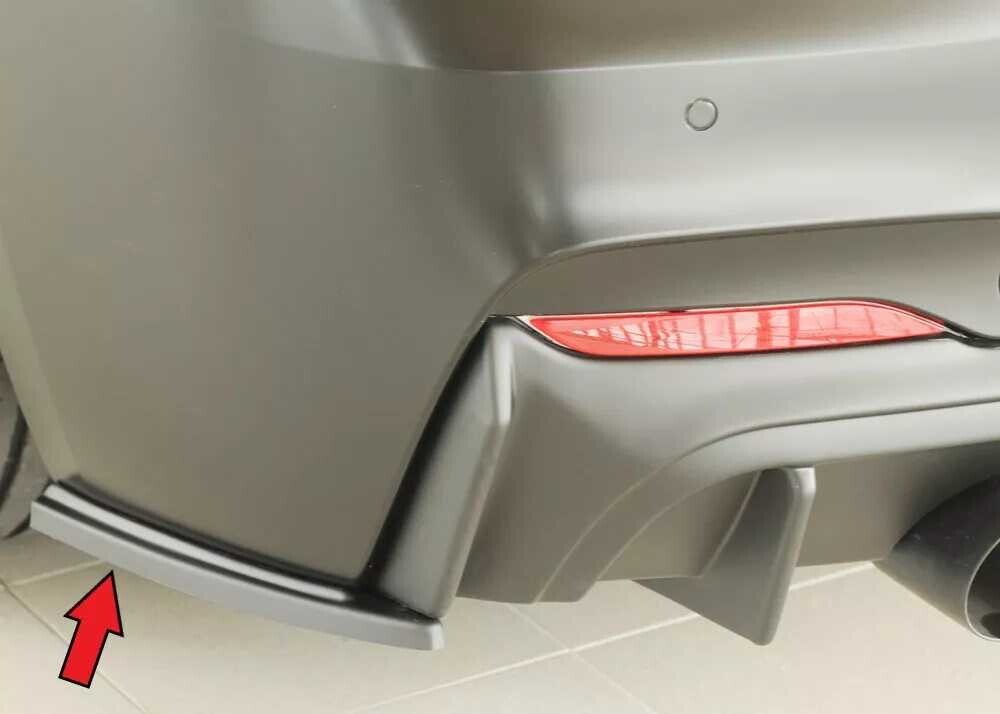 Rieger Tuning Rieger spoiler pod zadní nárazník na levé straně pro BMW řada 2 F23 kabriolet r.v. 07/17-, plast ABS bez povrchové úpravy