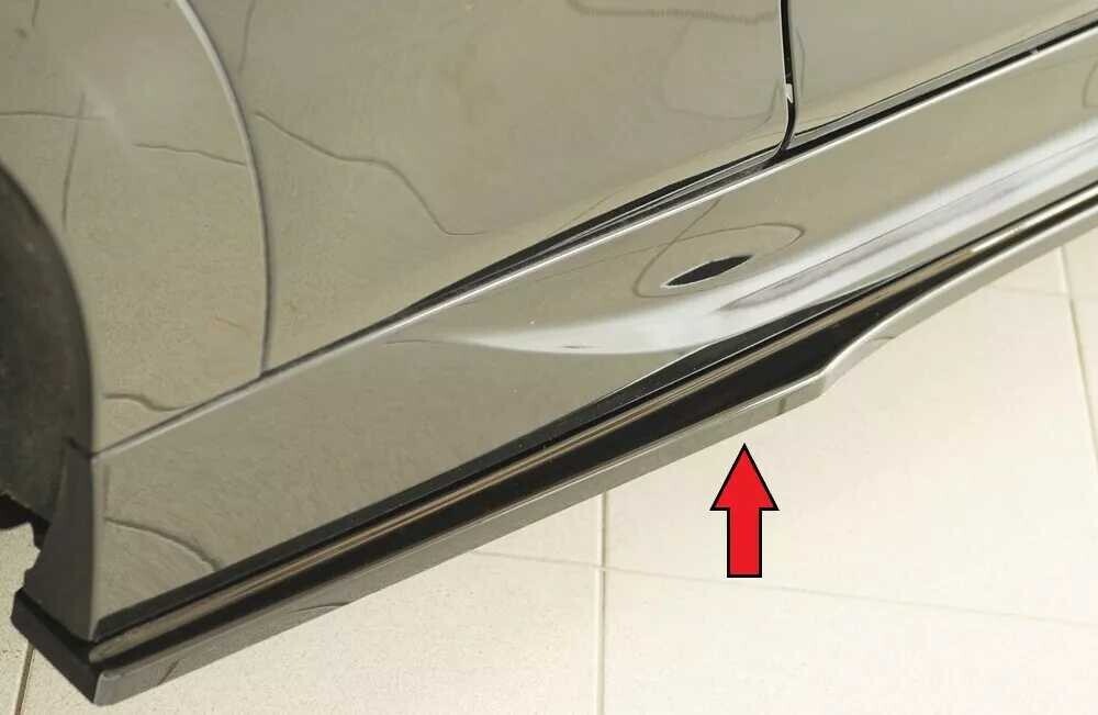 Rieger Tuning Rieger spoiler pod boční práh mont. strana pro Mini Cooper C FM6 convertible (F67), 03/24-, plast ABS lakovaný do černé lesklé barvy