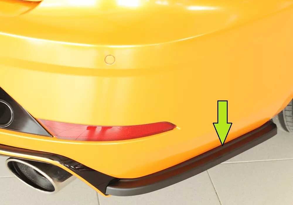 Rieger Tuning Rieger spoiler pod zadní nárazník na pravé straně pro Seat Leon Cupra 5F 5-dvéř. (ST/Combi) r.v. 01/17-, plast ABS bez povrchové úpravy
