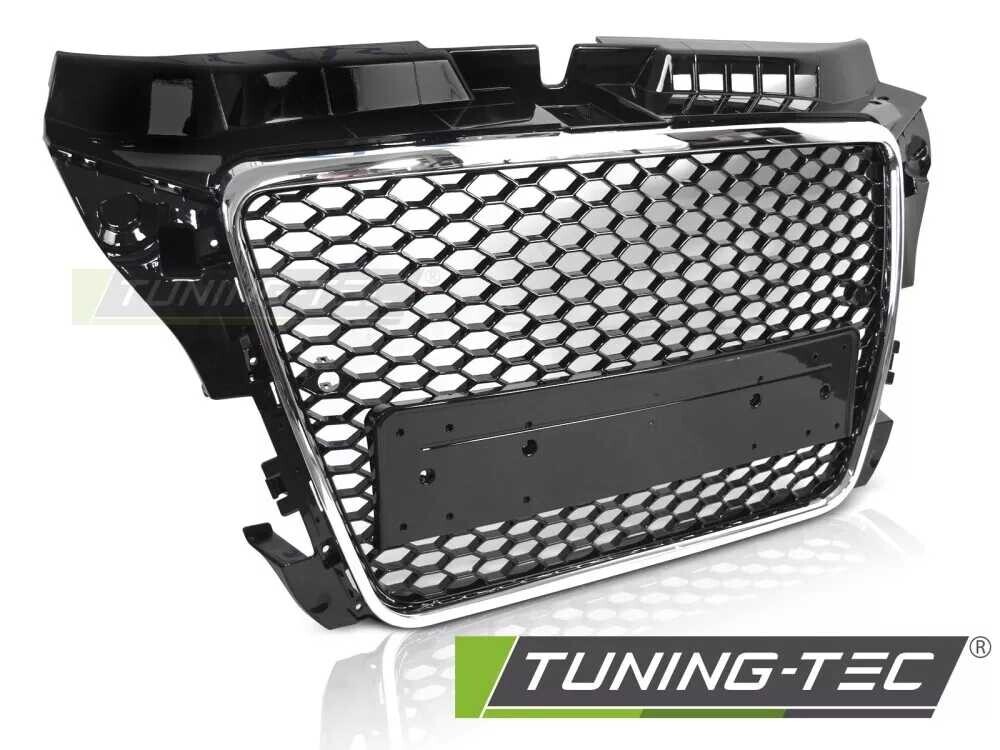 GRILLE SPORT BLACK CHROME PDC fits AUDI A3 8P 08-12