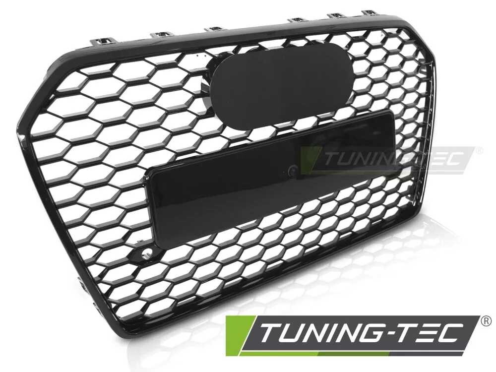 GRILLE SPORT GLOSSY BLACK PDC fits AUDI A6 C7 14-18