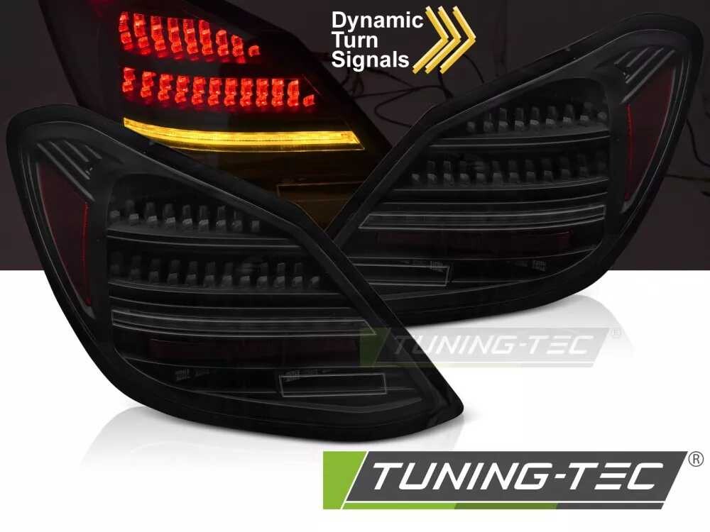 LED TAIL LIGHTS SMOKE SEQ fits MERCEDES C-CLASS W205 14-21